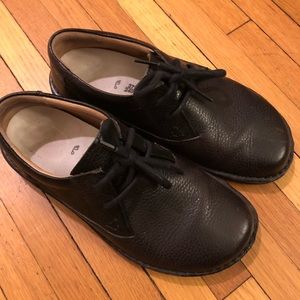 Birkenstock leather lace-up shoes